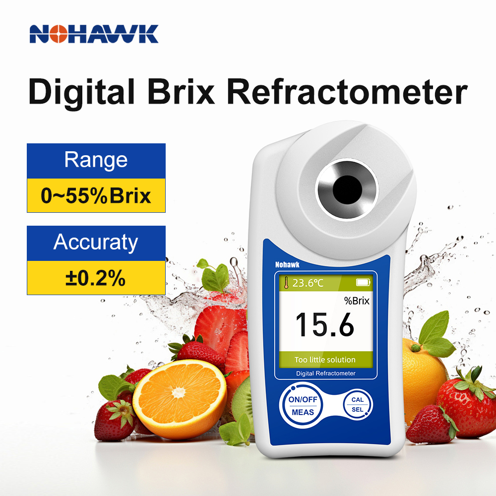 Marine Aquarium Refractometer - Nohawk Nuovo rifrattometro digitale Brix con