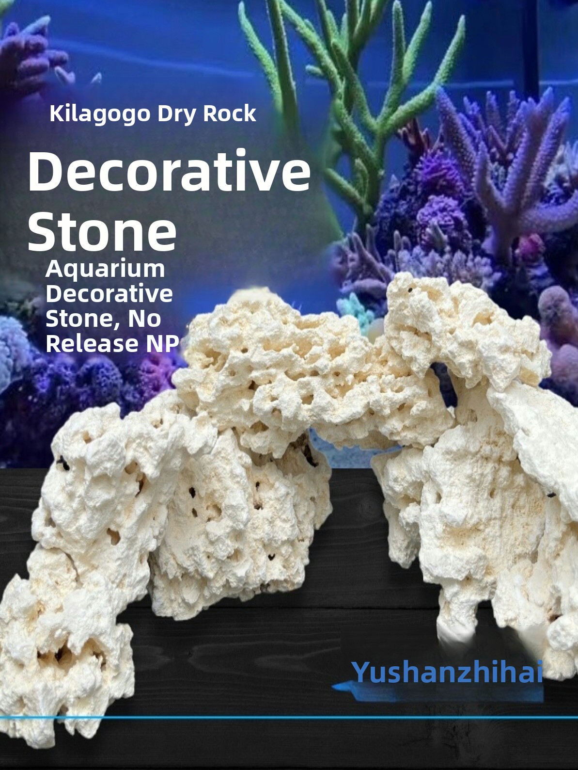 Aquarium Marine Rock - Pietra Corallina Naturale Secca Kilago per