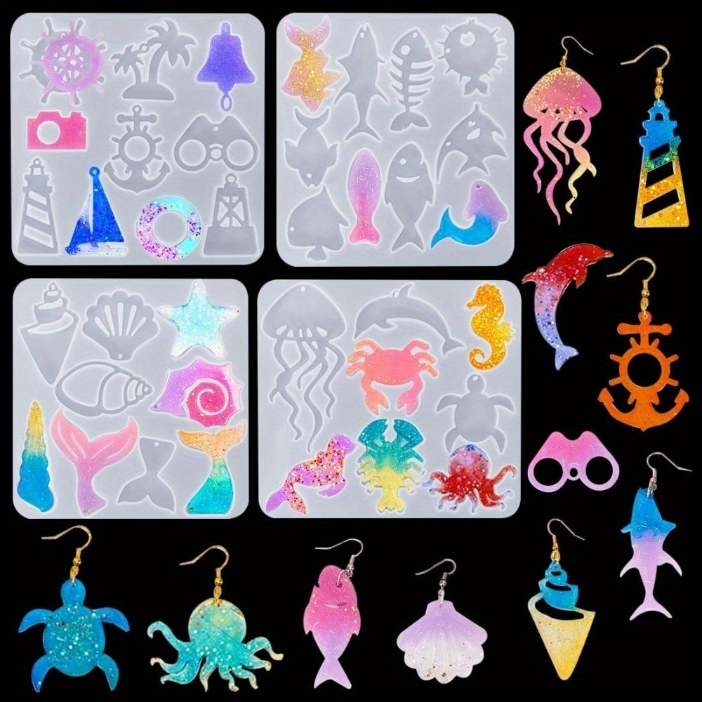 Il set di stampi per orecchini - Aquarium Marine recensione e prezzo