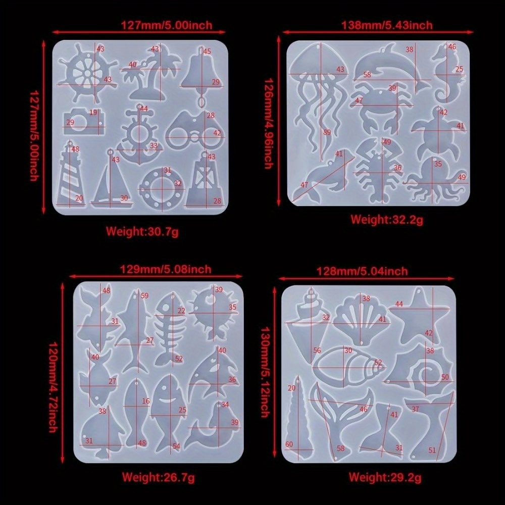 Il set di stampi per orecchini - Aquarium Marine recensione e prezzo