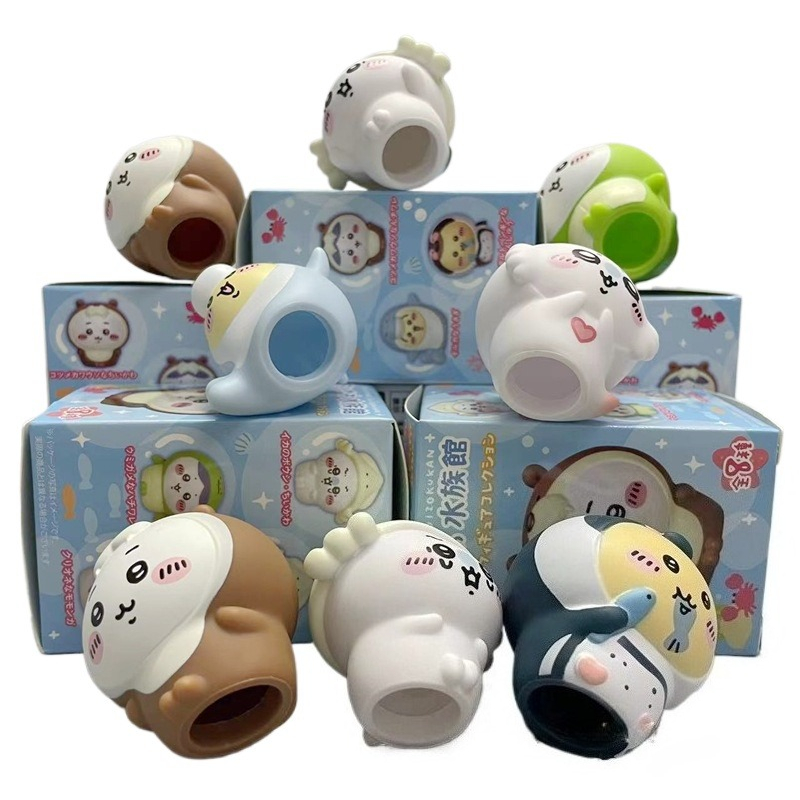8 Pezzi/Scatola Kawaii Chiikaw - Aquarium Marine recensione e prezzo