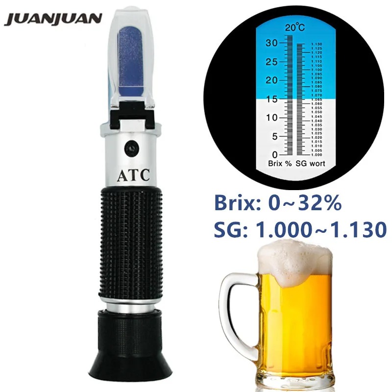 Rifrattometro per mosto di bir - Marine Aquarium Refractometer recensione e prezzo