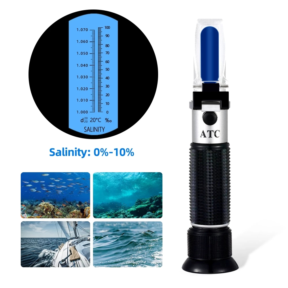Rifrattometro di salinità 0-10 - Marine Aquarium Refractometer recensione e prezzo