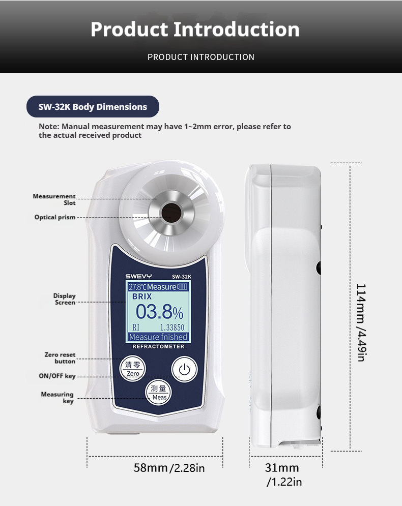 SWEVY SW32K Rifrattometro digi - Marine Aquarium Refractometer recensione e prezzo