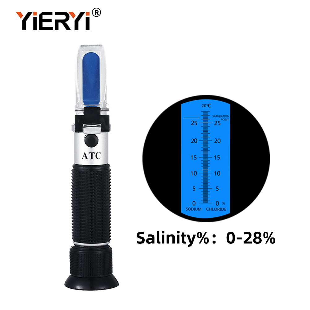 Yieryi portatile 0-28% rifratt - Marine Aquarium Refractometer recensione e prezzo