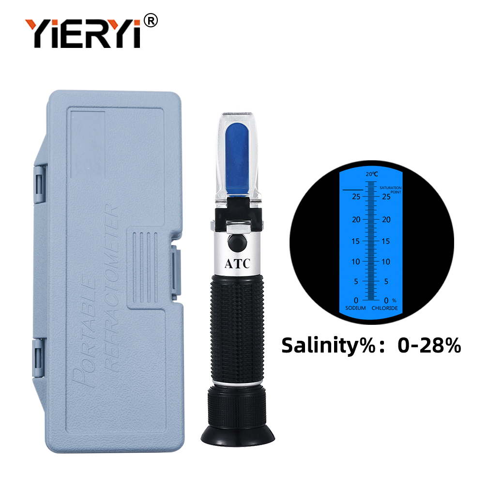 Yieryi portatile 0-28% rifratt - Marine Aquarium Refractometer recensione e prezzo