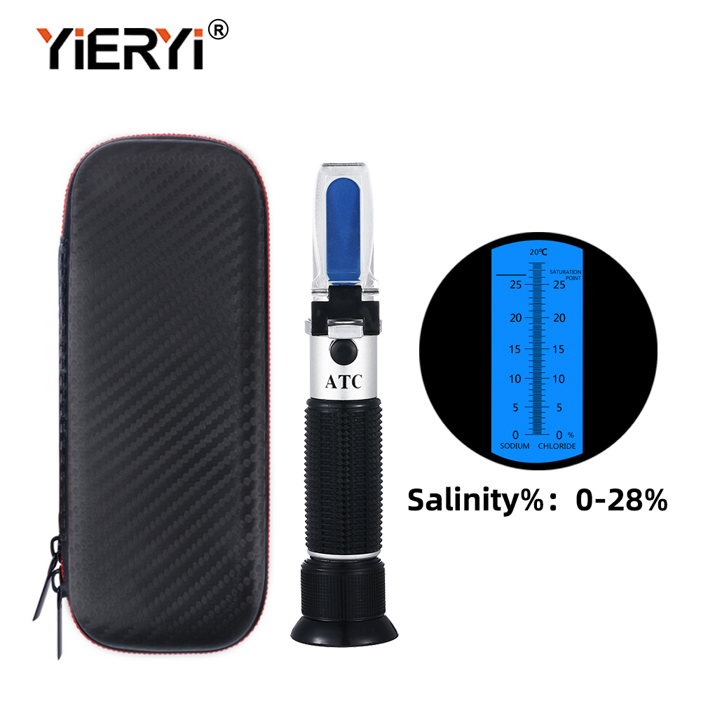 Yieryi portatile 0-28% rifratt - Marine Aquarium Refractometer recensione e prezzo