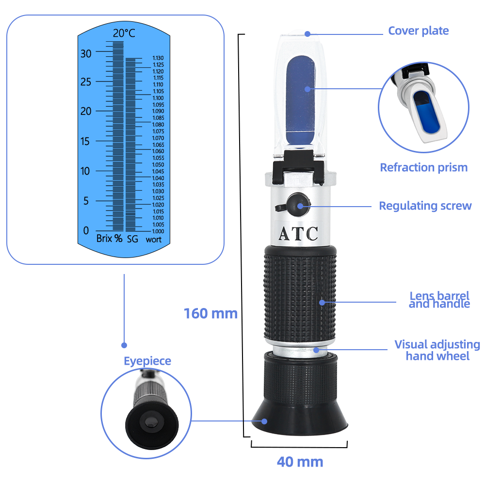 Scatola al dettaglio rifrattom - Marine Aquarium Refractometer recensione e prezzo